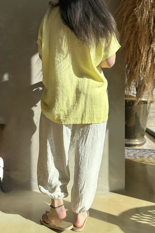 Santa Eulalia Hitch Top Lemon